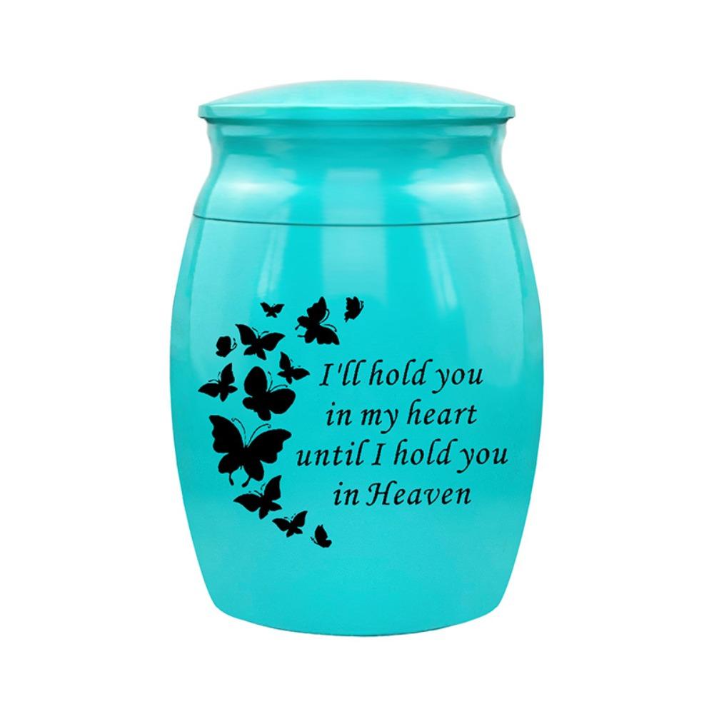 Waterproof Memorial Pets Urn Aluminum Zinc Zinc Alloy Cremation Urns Personalized Ashes Sealed Box  Funeral