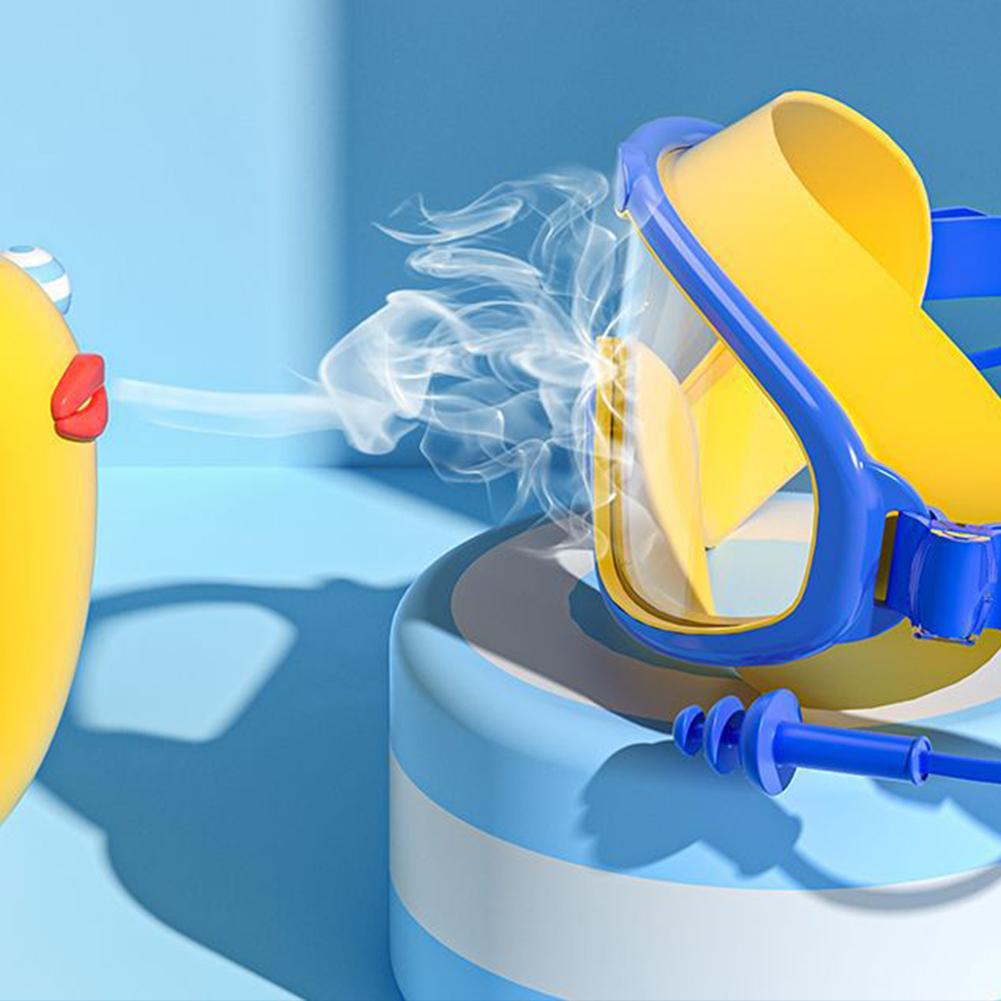 Kids Swim Goggles HD Swim Glasses Large Frame UV Protection Swimming Goggles Swim Sports Eyewear for Diving Snorkeling