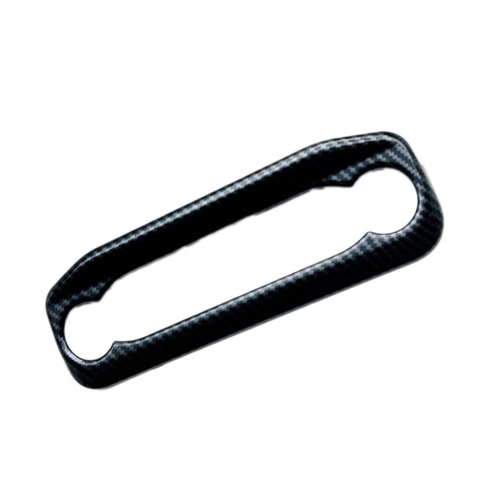 Carbon Fiber Stytle Air Condition Knob Panel Trim for Ford Bronco Sport 2021 202