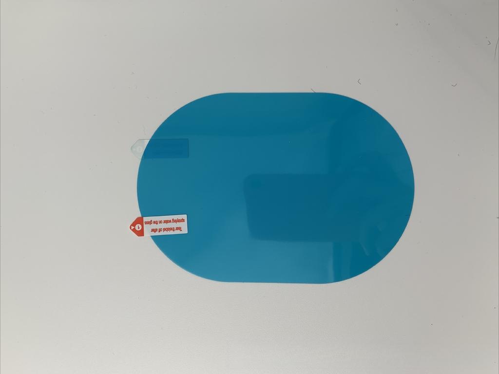 1pair Car Rearview Mirror Protective Film Side Windows Sticker Anti Fog Glare Rainproof Waterproof Mirror Film Clear Nano Coatin