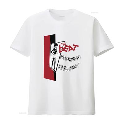 T-shirt de Concert New Wave The English Beat Band Coton S Jusqu'à 5XL Bo058 Vintage Décontracté Doux Polyvalent Graphique Respirant