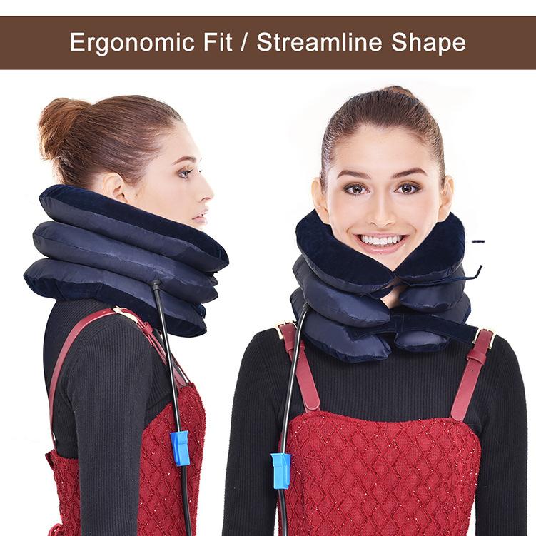 Neck Air Cervical Traction Airbag Nackenmassagegerät Schmerzen lindern