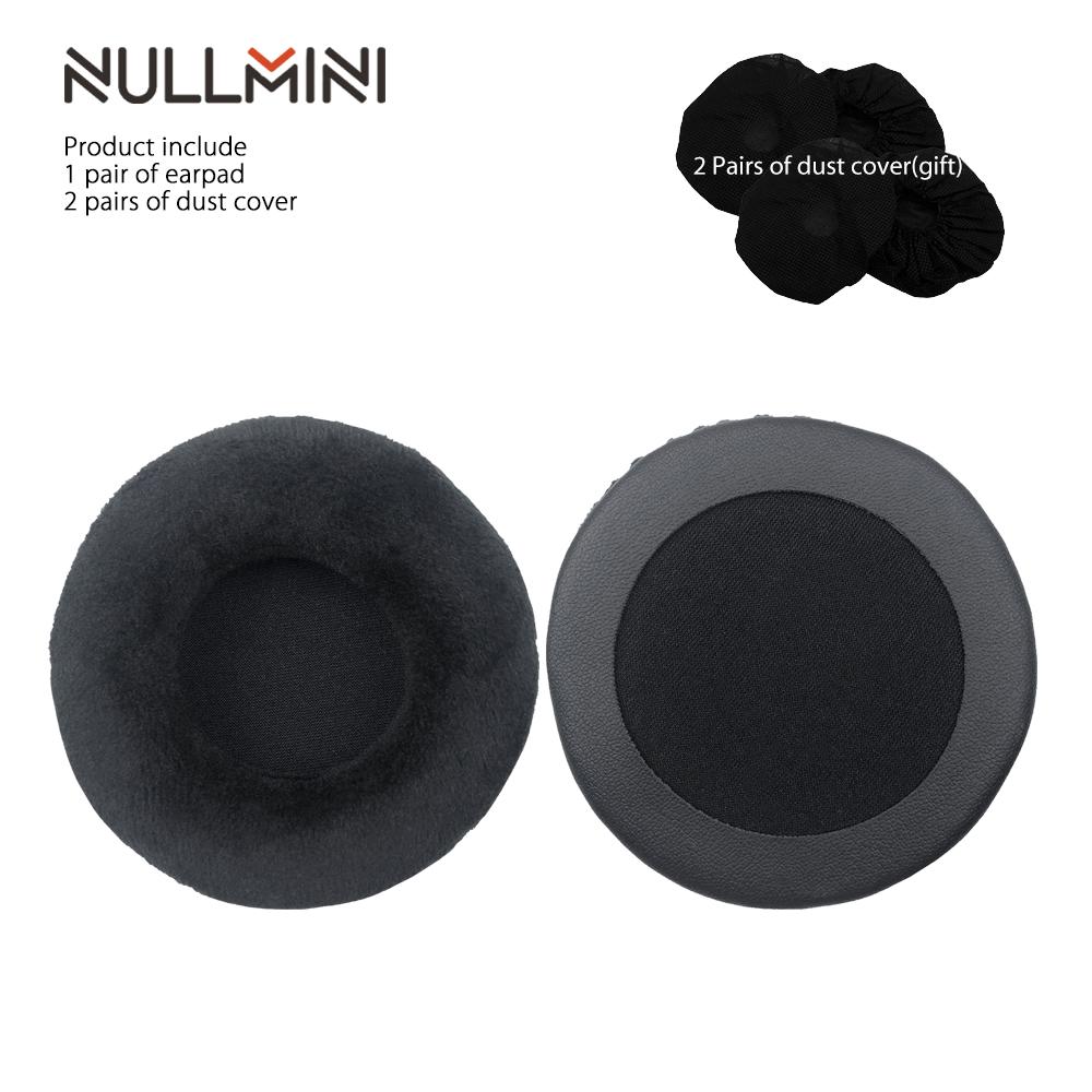 

NullMini Replacement Velvet Earpads Upgrade Headband for Beyerdynamic DT770 DT880 DT990 DT770pro DT880pro DT990pro MMX300 чорний