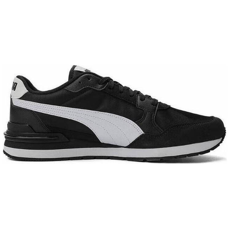 Puma St Runner V4 NL Comfortable Versatile Low-Top Lifestyle Sneakers Unisex Sneakers Black White 399069-01