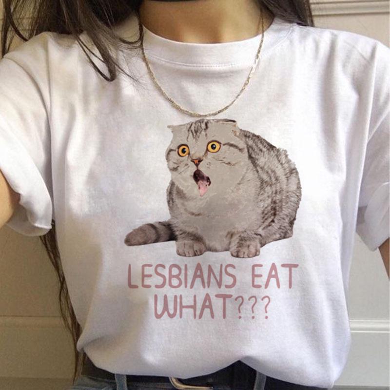 Lgbt Rainbow Harajuku T Shirt Wounisex Gay Pride Ullzang 90s Tshirt Lesbian Graphic Funny Print Tshirt New Fashion Top Tees Female