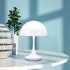 Mushroom Small Table Lamp Dimmable Rechargeable Table Lamp Bedroom Bedside Decorative Night Light