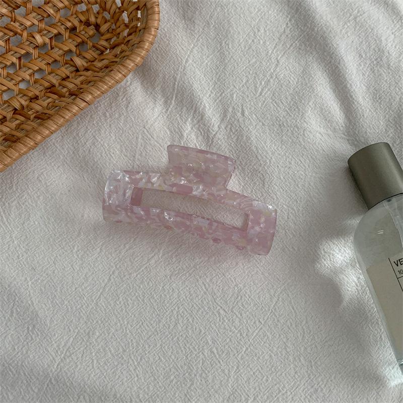 Korean Imitation Acetate High-End Shark Hair Clip - Elegant Hair Accessory for Stylish Looks