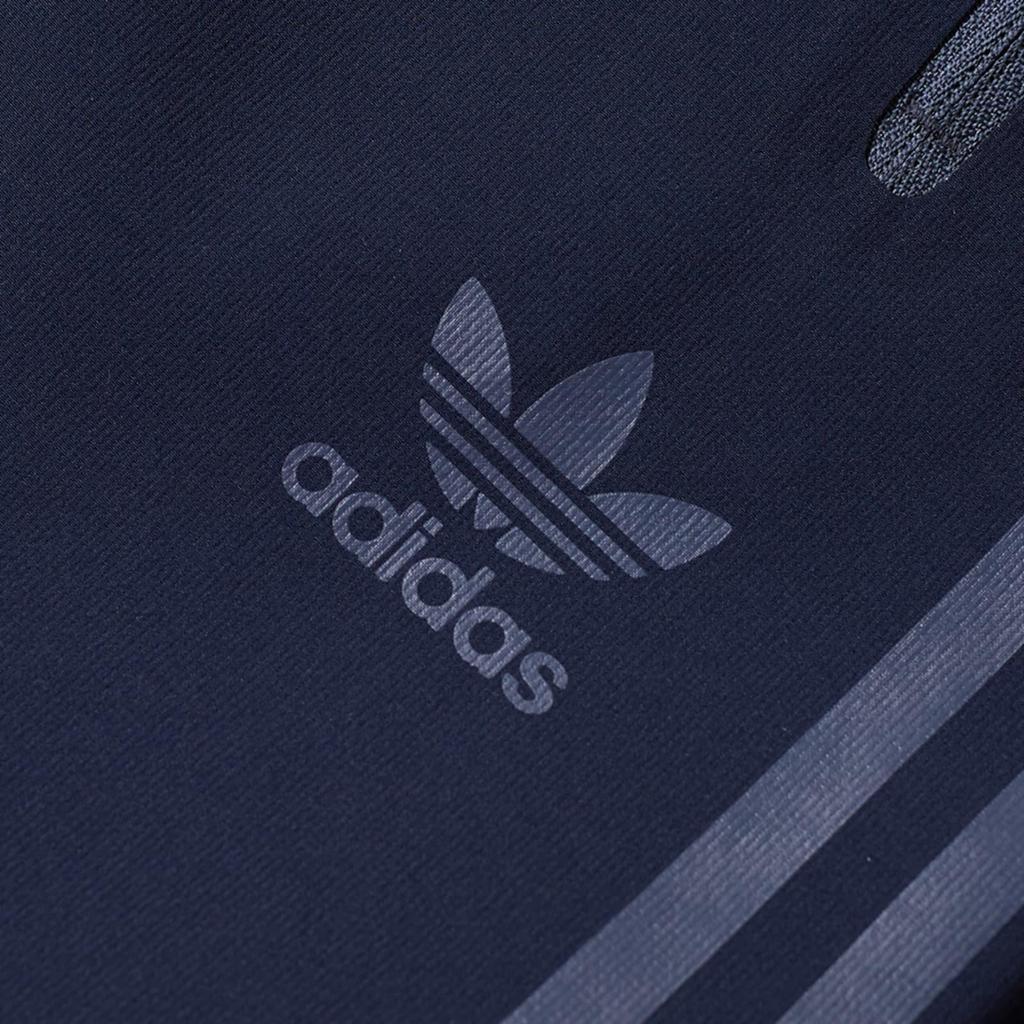 Adidas Originals Logo Print Lace-Up Retro Sports Cuffed Casual Pants Men Bottoms Legend-Ink AZ1453
