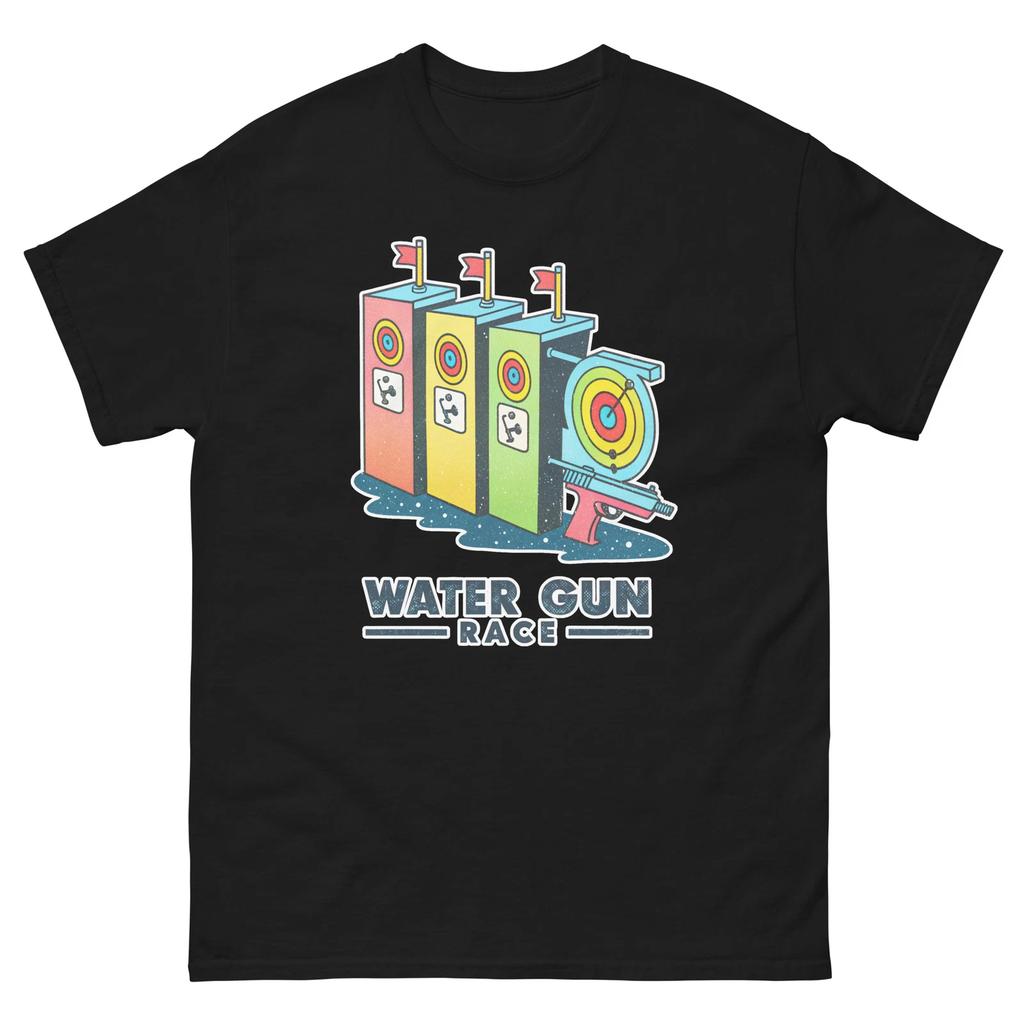 Water Gun Race Carnival Fair Amusement Park T-Shirt