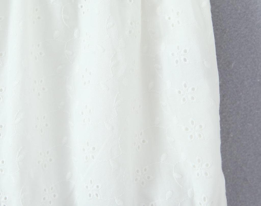 Lace Trim Bubble Sleeve Top & Skort Set - Women's Summer Two-Piece