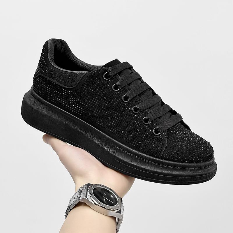 

Breathable and Fashionable Casual Men s Shoes Celebrity Style Fashionable and Versatile Commuting Essential Trendy Men s Shoes 44 чёрный
