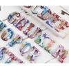 Large English Alphabets Earrings Silicone Epoxy Resin Mold DIY Keychain Pendant Jewelry for Luggage Tags Bag Accessories