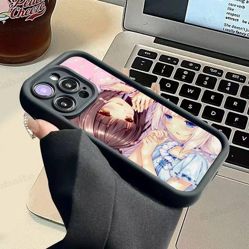 Chocola Nekopara For IPhone 17 16 15 14 13 12 11 Pro Max Plus Phone Case Covers
