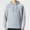 Under Armour Elevated Terry Hoodie With Colorful Letter Print Men Hoodies Gray 1373844-035