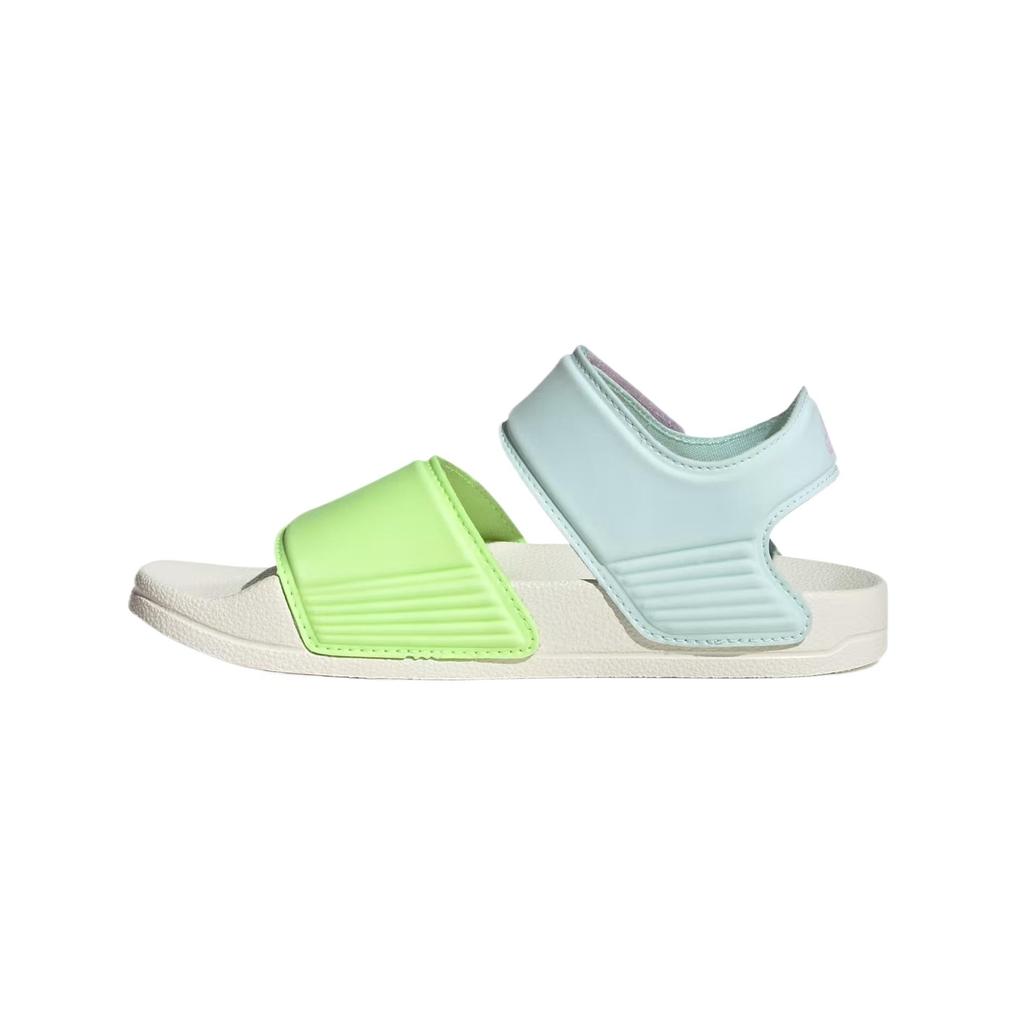 Adidas Cool Comfortable Stylish Casual Low-Top Kids Sandals Kids Sandals Yellow Purple Mint IH3635