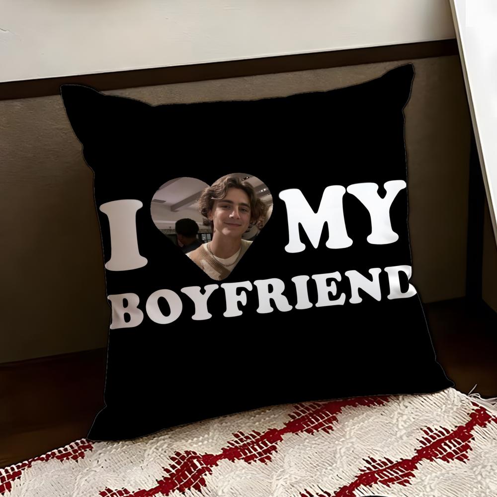 TTimothees CChalamets Cushion Cover Reversible Soft Durable Pillow Cover Home  Car MultiScene Use for Daily Comfort