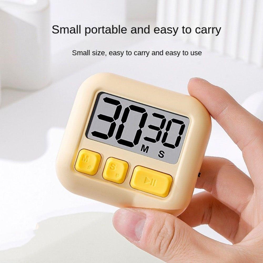 LCD Digital Kitchen Timer with Stand Alarm Clock Counter Portable Countup Timer Timer Reminder