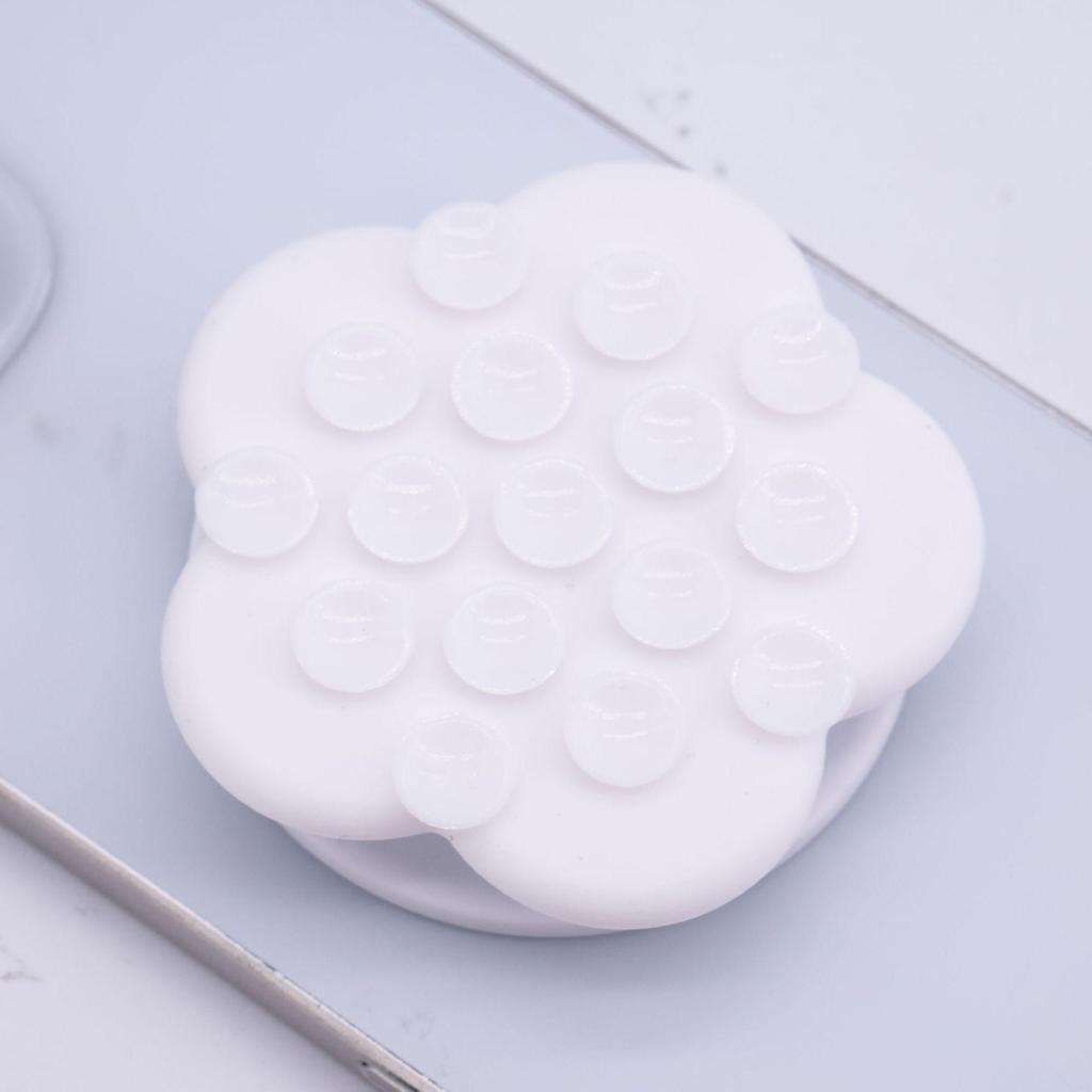 Silikon Çiçek Vantuzlu Telefon Tutucu ve Airbag Standı