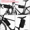 Waterproof Road Bicycle Handlebar Bag Multifunctional MTB Front Tube Bag Portable Frame Pannier Outdoor Shoulder Bag