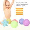 6pcs Baby Textured   Set Infant Funny Soft Elastic Multicolor Squeezing Sensory   Toy for Home