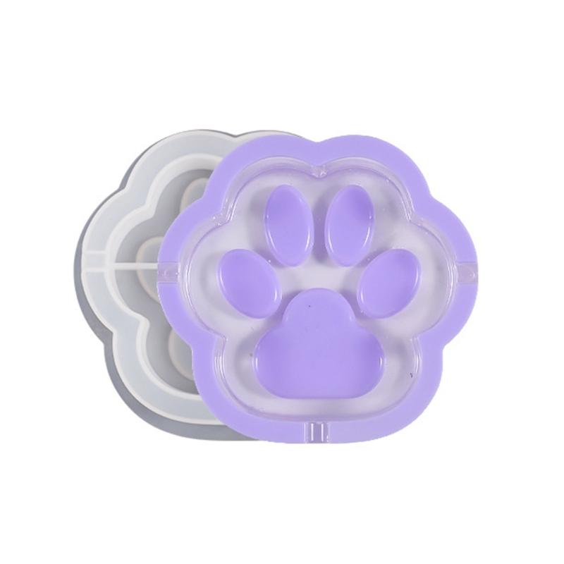 Silicone Mould for Making Resin Cat Claw Ashtrays DIY Casting Mold Storage Box Gypsum Silicone Mold Handmade Craft