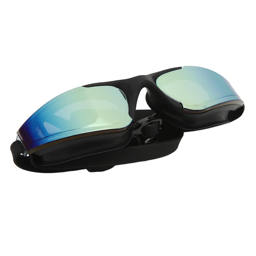 Swimming Goggles Fogproof HD Waterproof Silicone Wide View Swim Glasses for Adults Children