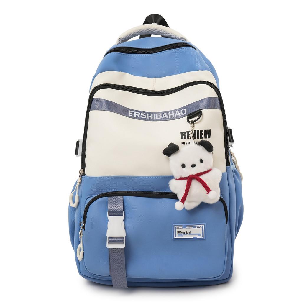 Zaino Casual in Nylon per Ragazze delle Medie con Design Traspirante per l'Uso Scolastico