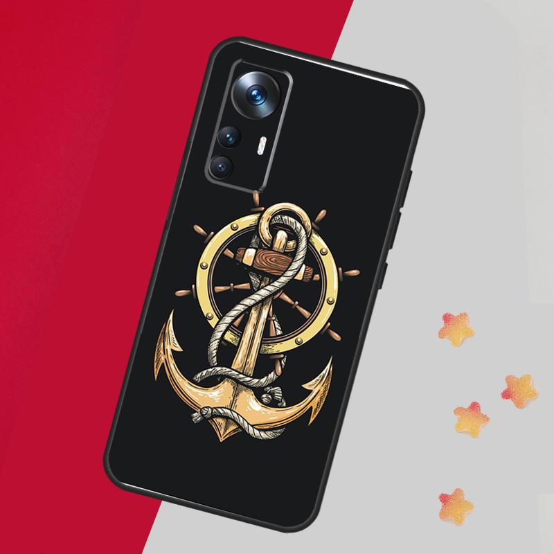 Anchor Sea Beach Case For Xiaomi 14 13 15 Ultra 11T 12T 13T 14T Pro Cover For POCO X7 Pro X3 X5 X6 F5 F6 F7