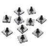 10 Pcs 5 Five Way Switch 10 * 10 * 9Mm Multi Direction Switch Touch Reset Button