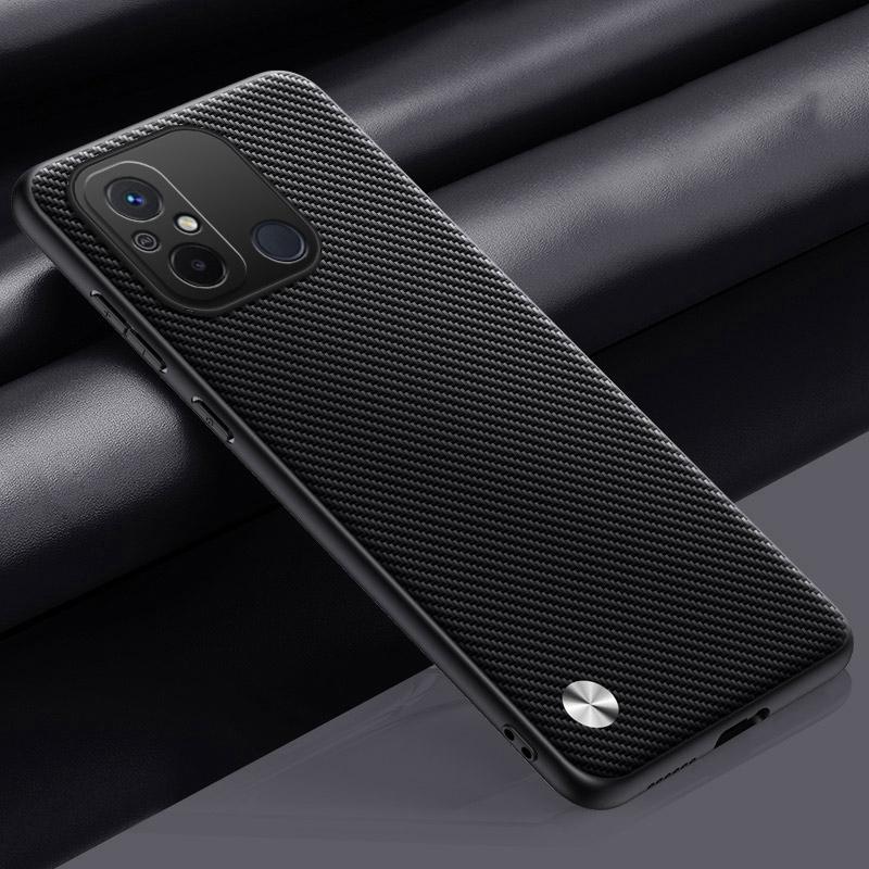 

Luxury PU Leather Case For Xiaomi Redmi 12C Back Cover Matte Silicone Shockproof Full Protection Phone Case For Redmi12C Coque For Redmi 12C