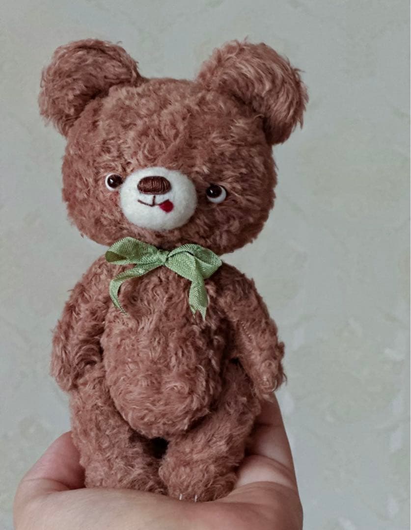 

[Б/У] Плюшевая игрушка Мишка-художник Зарубежный художник Мишка Тедди Ручная работа