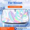 Front Windshield Sunshade AntiUV Heat Insulation Sun Visor Cover For Nissan Sylphy Teana Qashqai X-Trail Pathfinder Patrol TiidaWindshield Sunshades
