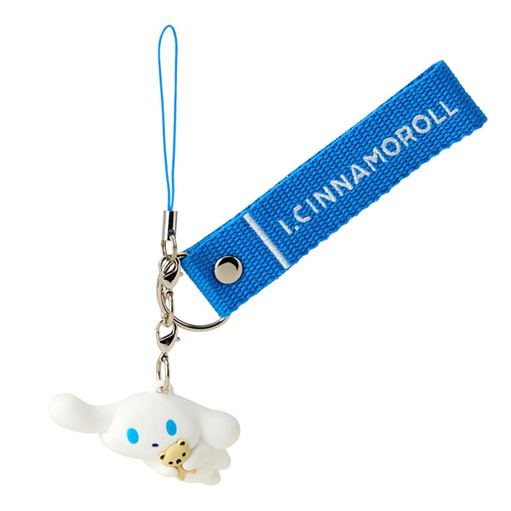Sanrio Strap Yourself Everyday Goods 297356 (Love More?) I.CINNAMOROLL (I Cinnamoroll) PVC/Steel
