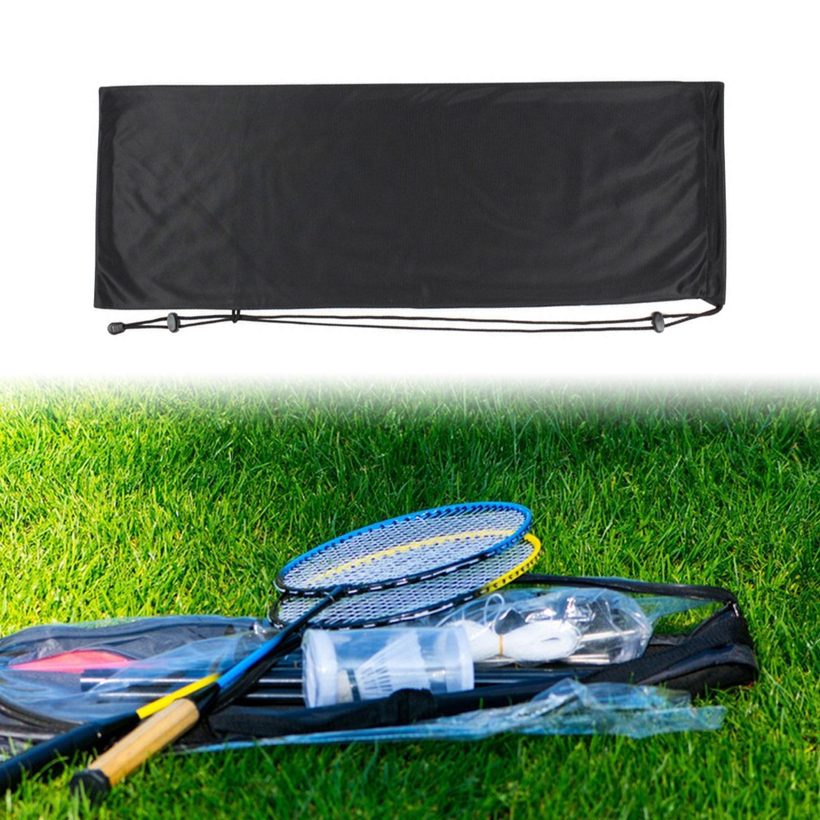 

Защитная сумка для ракетки для бадминтона, переносной органайзер, портативный чехол от пыли для профессионалов Bright Black