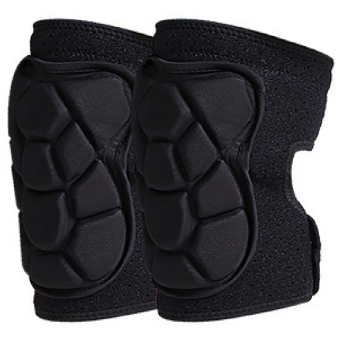 

adelphos Knee Elbow Shock Absorbing Thick EVA Cushion for Work and Velcro HIZA2 Fits Both Pads, Pads, Sports, Closure, Stretchable, (Small, Elbows) чёрный