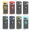 Rotatable Bracket Stand Phone Case for Pixel 7 Pro Pixel7 Pixel 6 Pro Finger Ring Holder Hard Back Cover