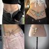 Super Fairy Pure Desire Butterfly Tassel Leg Chain Waist Chain, Mori Cold Sweet Cool Spice Girl High-value Versatile Body Jewelry