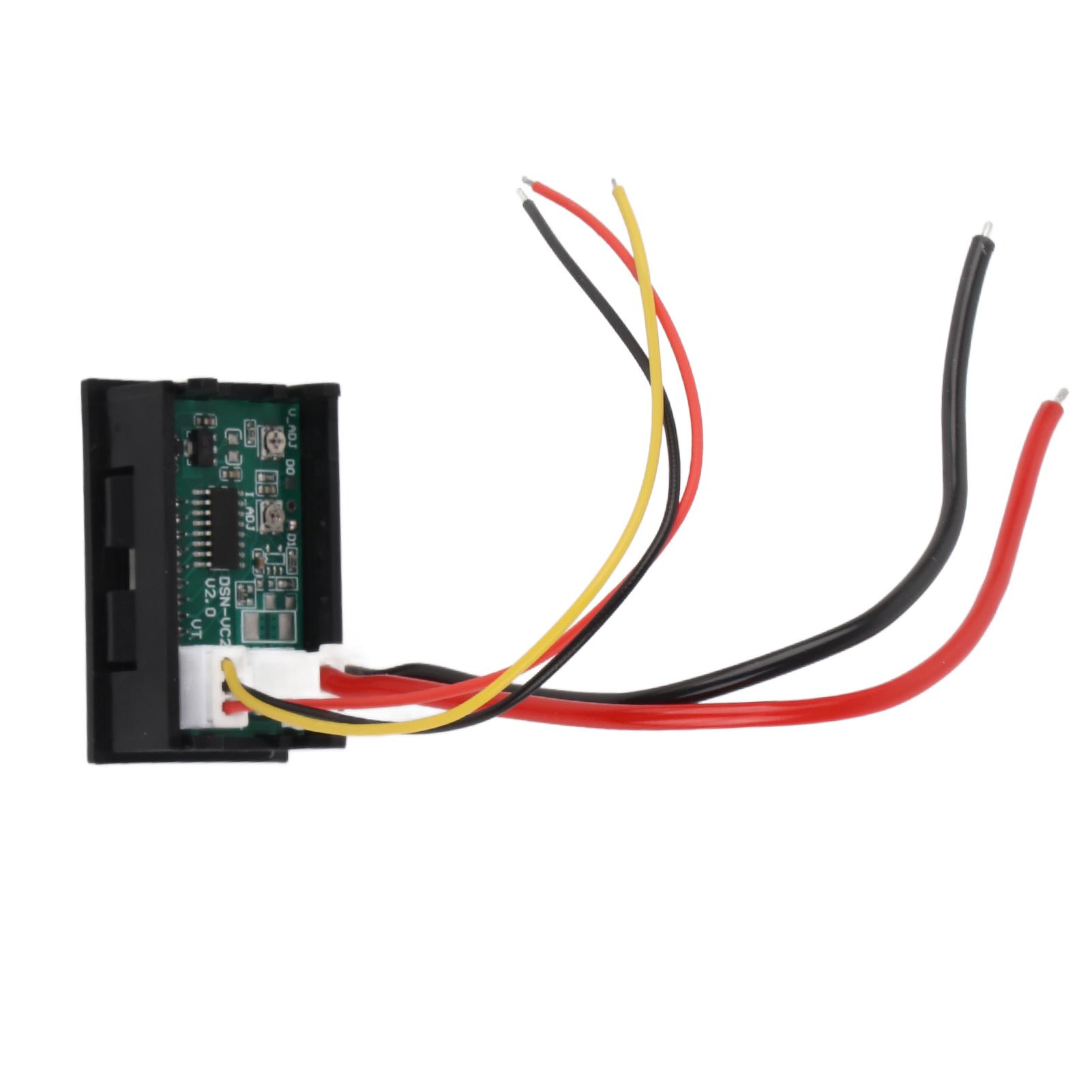 

Цифровий вольтметр струму зі світлодіодним червоним та синім дисплеєм, цифровий вольтметр-амперметр постійного струму від 0 до 100 В 50 А