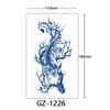Herbal Tattoo Stickers, Juice Tattoo Stickers, Semi-Permanent English Letter Tattoo Stickers Tattoo