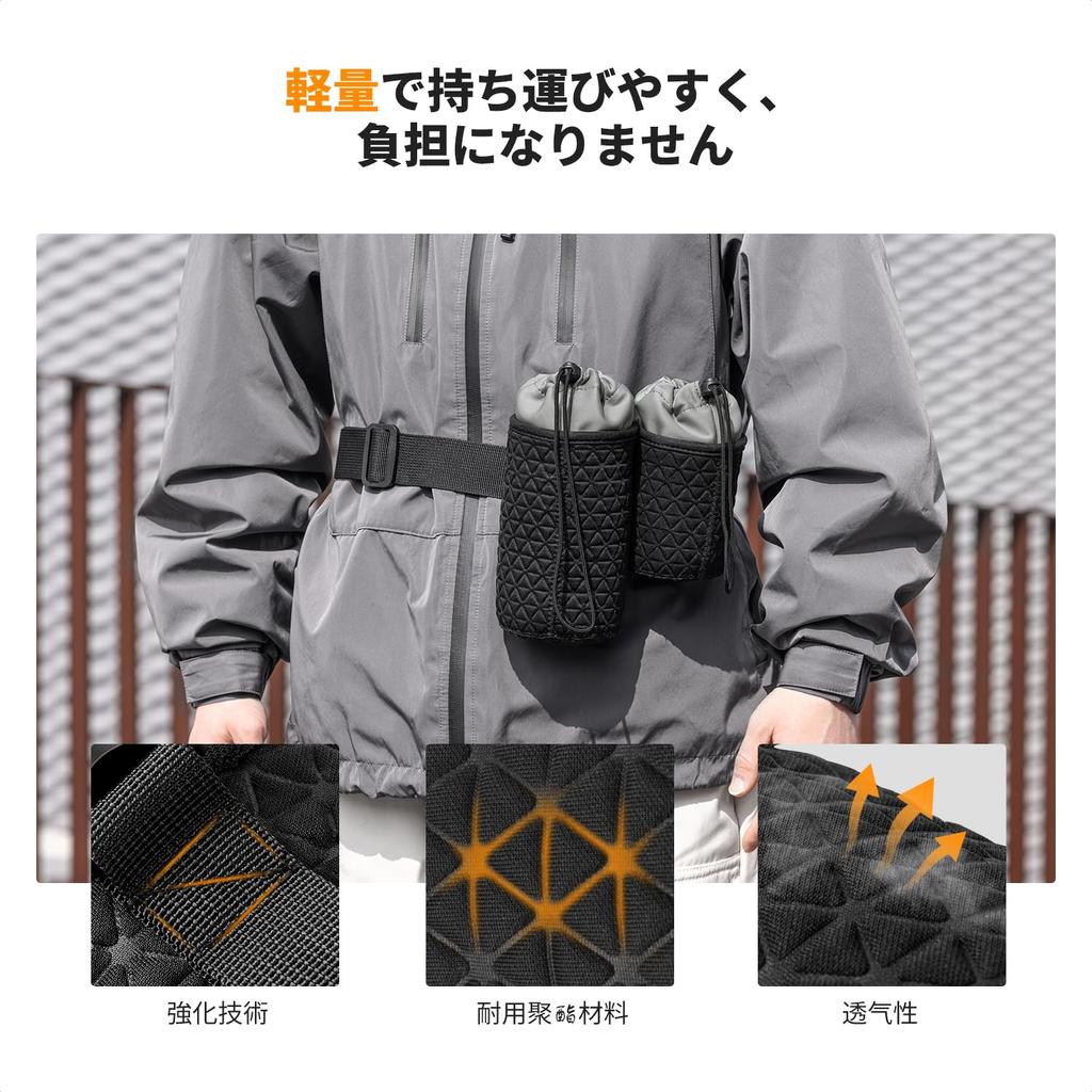 Concept Camera Lens Set of Lens SLR Lens Lens Protection Soft Convenient Compatible with Digital SLR Camera Lenses from K&F Case, 4, Pouch, Case,