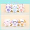 Soft And Cuddly Bunny Keychain Short Fur Plush Toy For Bags 11cm