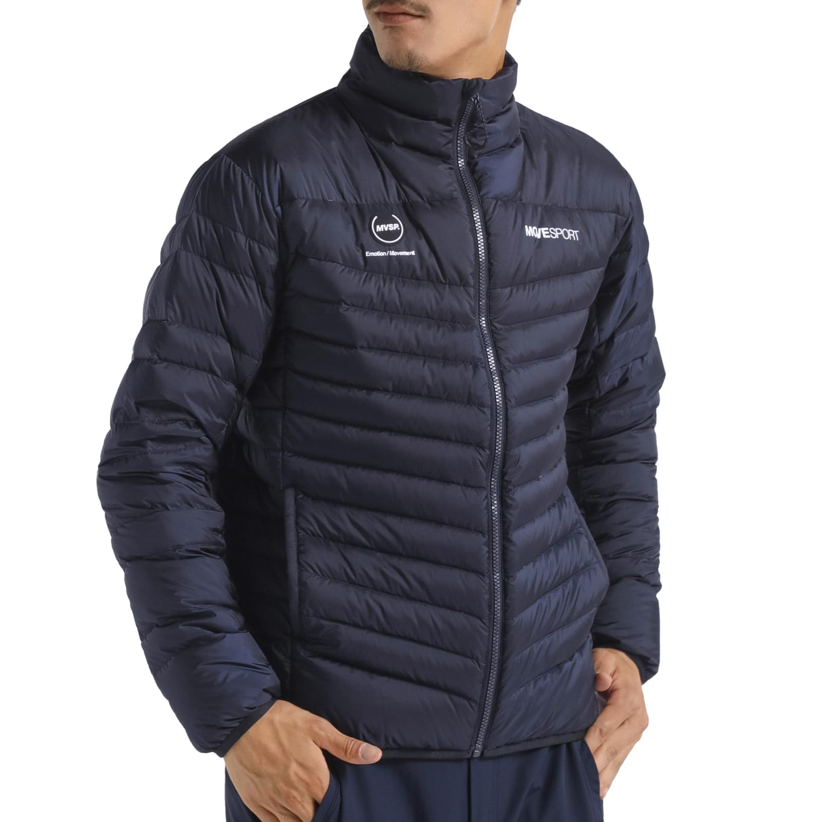 

Пуховик Move Sports Descente SMART MOVE Идеально подходит для города и просмотра ST4FDJ04M NV Куртка, Легкий, Теплый, Водоотталкивающий, Ветрозащитный,