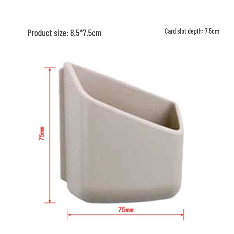 Car Multifunctional Adhesive Storage Box: Cigarette Case, Glasses Holder, Phone and Card Holder for A-Pillar. Model 933 Pair.