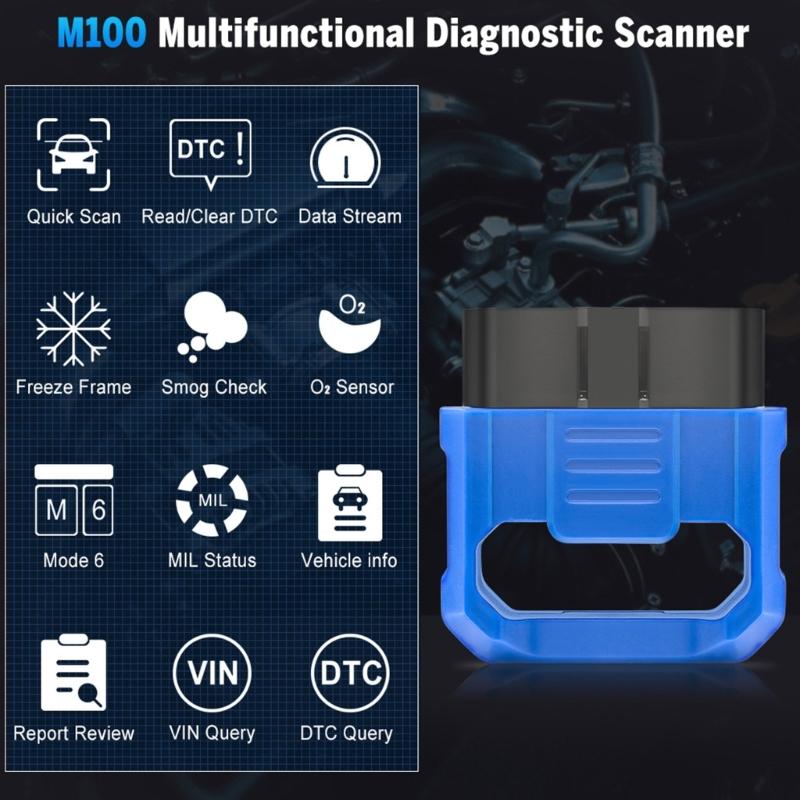OBD2 Module Bluetooth-Compatible Car Car Diagnostic Interface Scanner Tool