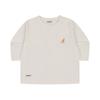Club Logo Basic T shirT Ivory Rc 0961