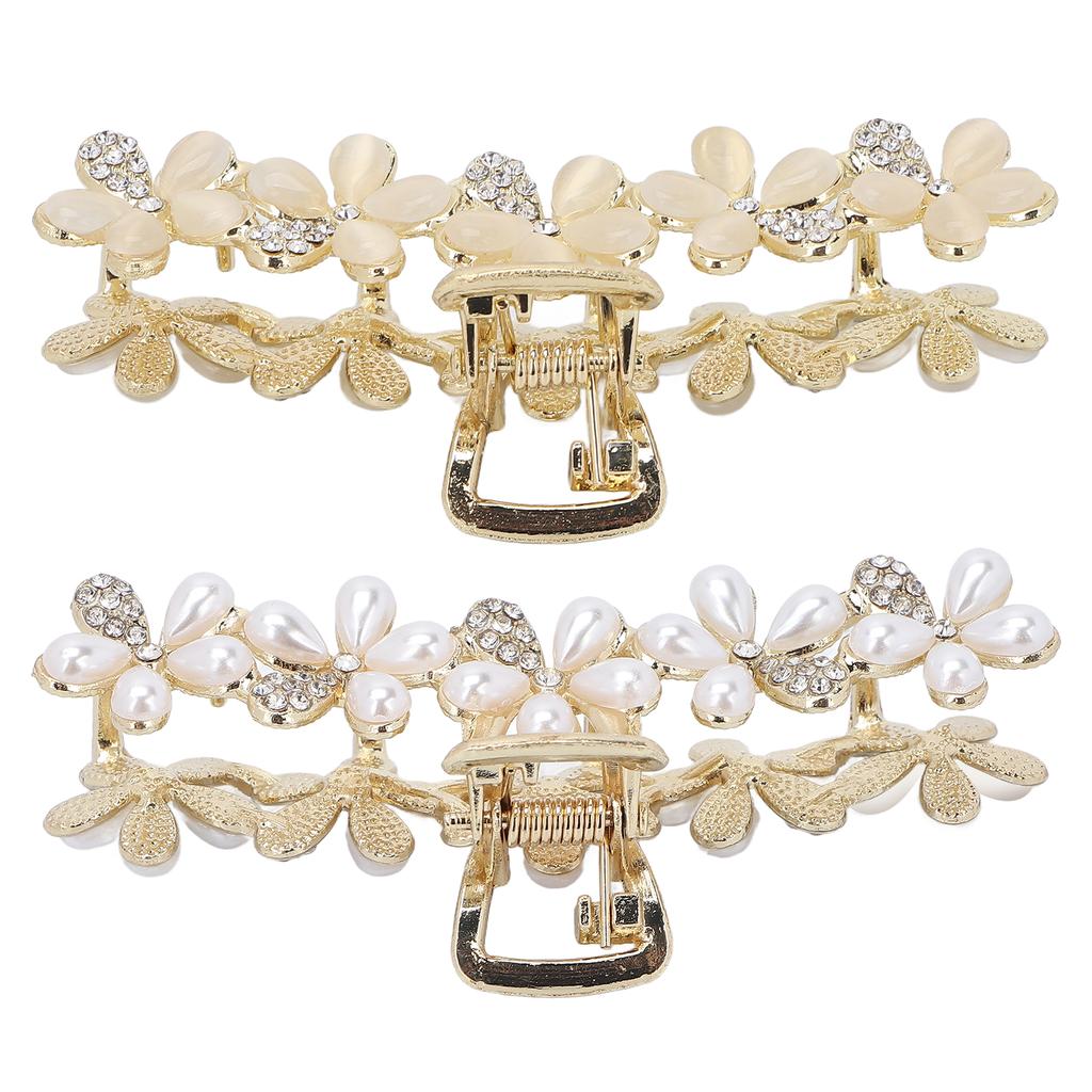 Hair Claws Clips Alloy ABS Hair Clamps Clips Non Slip Hair Catch Jaw Clamp Hair Accessories for Wome