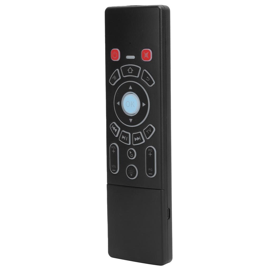 Luftfernbedienung Maus Tastatur 2.4G 6-Achsen Gyroskop Touchpad Hintergrundbeleuchtet für Android Smart TV Box