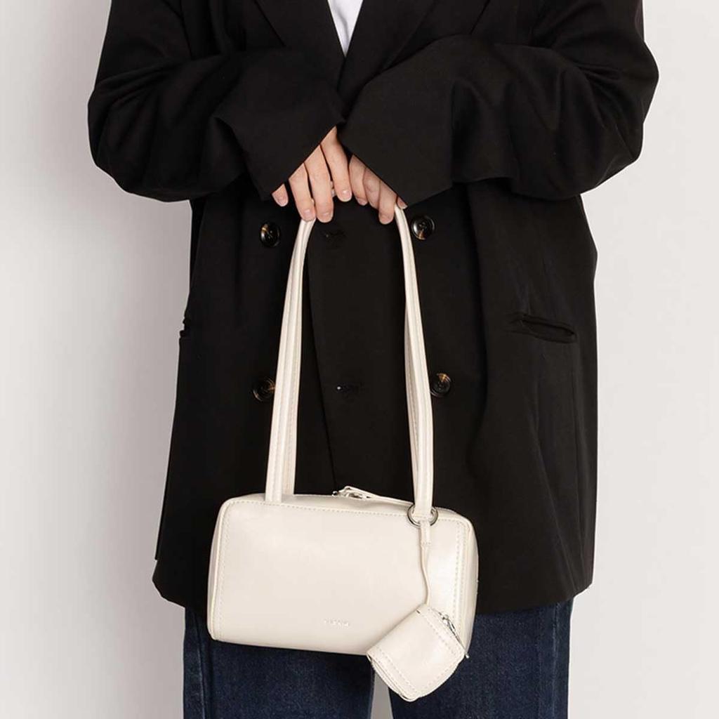 SVEC Square Shoulder FREE Women's Bag, White, (Free Size) ZPG-0036