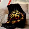 [Galatasaray SK Blanket] Soft Throw Blanket for Bed Sofa, Holiday Gift Blanket for Women Men Family Friend