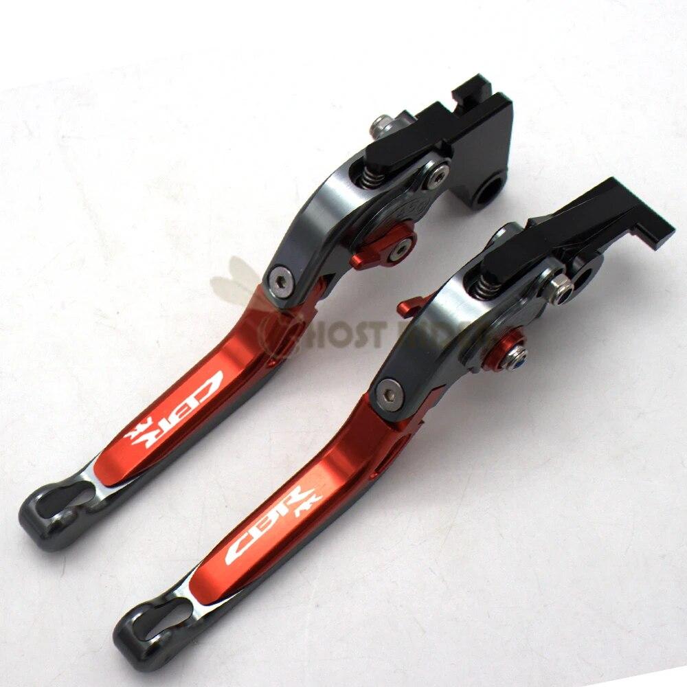 Pasuje pro HONDA CBR 1000RR CBR1000RR 2008-2016 Motocykl Nastavitelné skládací Vysouvací páčky brzdové spojky logo CBR RR